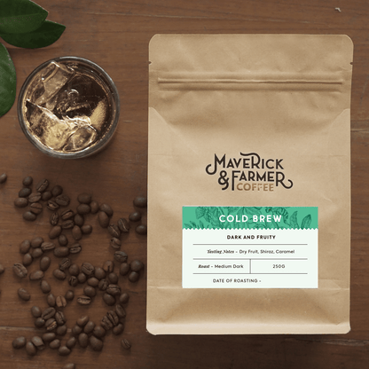 Mavekick & Farmer Ground And Whole Coffee Maverick & Farmer Cold Brew Blend