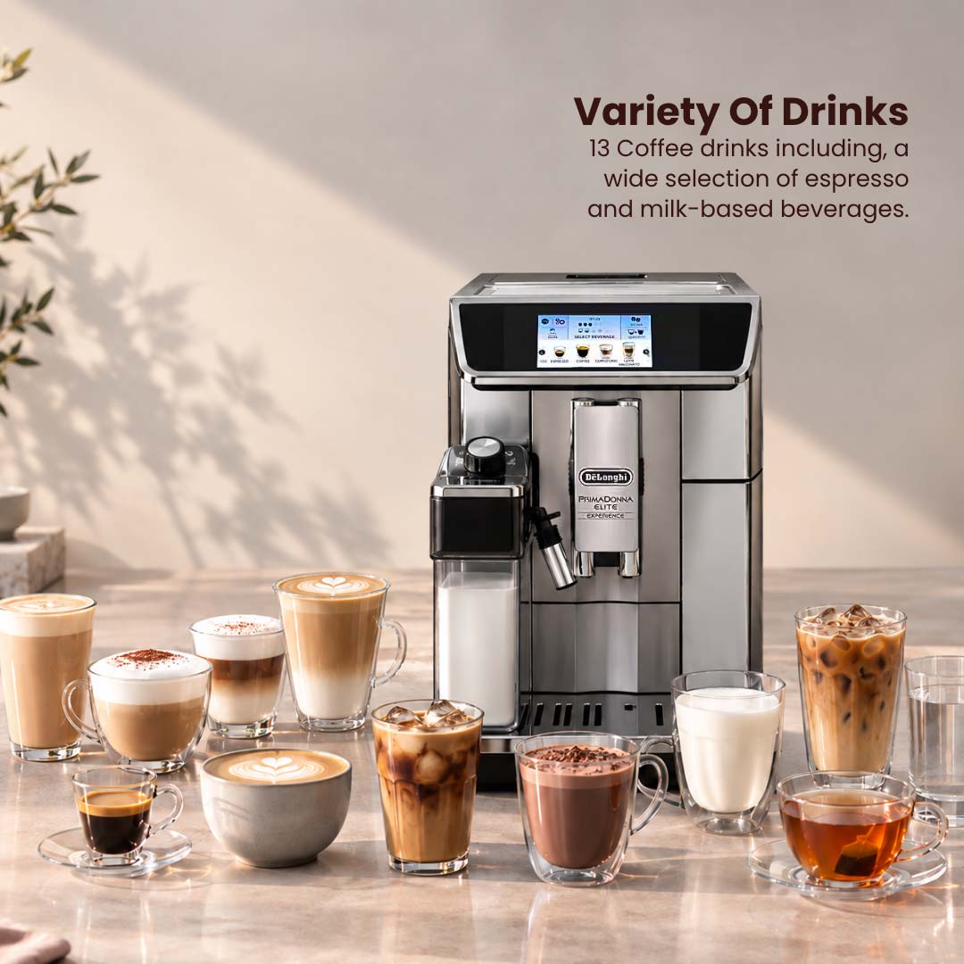 De'Longhi ECAM650.85, PrimaDonna Elite Fully Automatic Coffee Machine - Something's Brewing