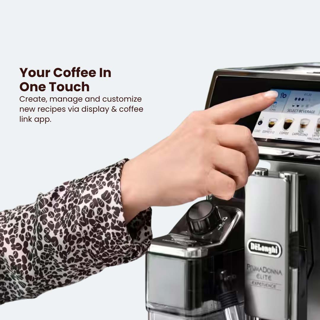 De'Longhi ECAM650.85, PrimaDonna Elite Fully Automatic Coffee Machine - Something's Brewing
