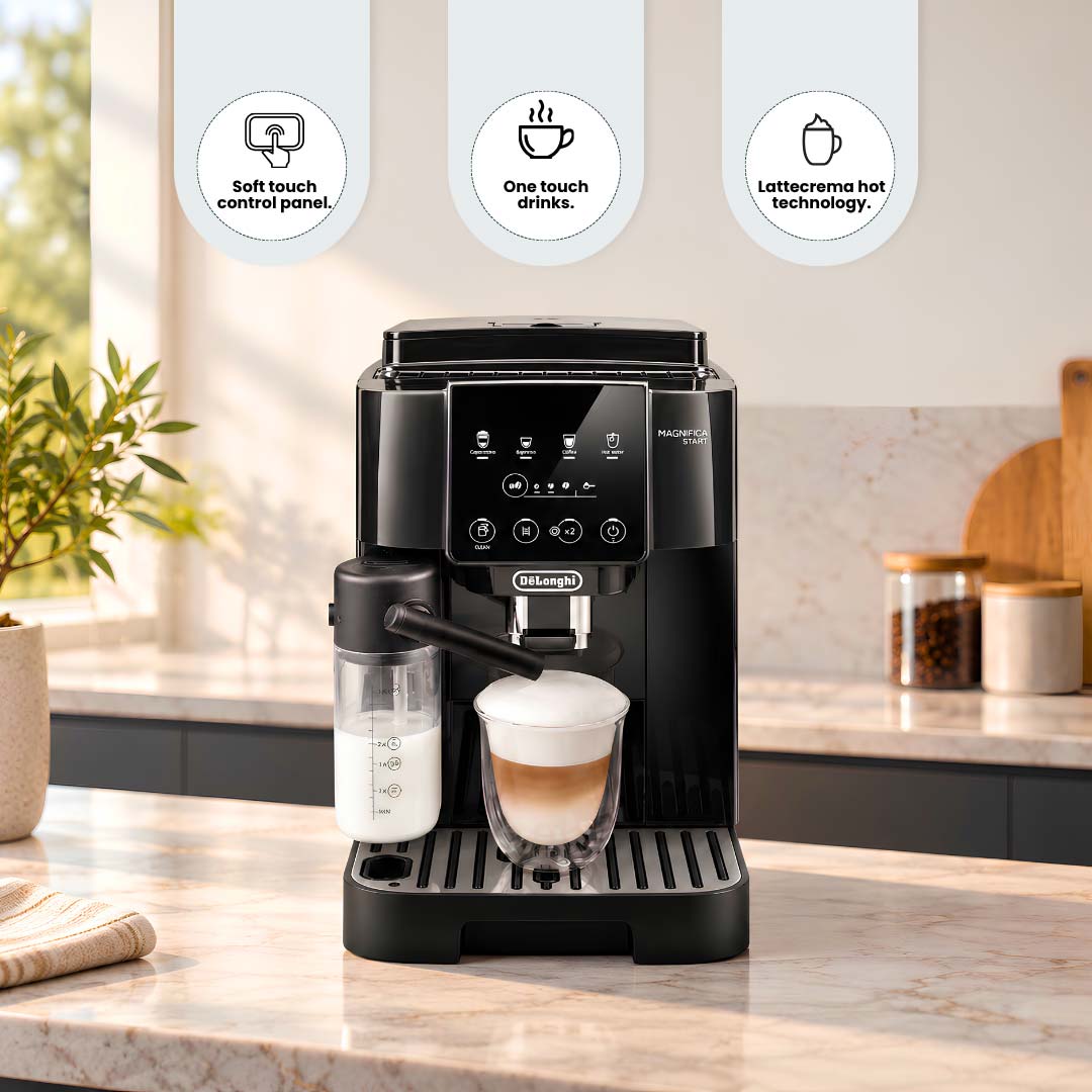 De'Longhi Magnifica Start ECAM220.60.B Fully Automatic Coffee Machine - Something's Brewing