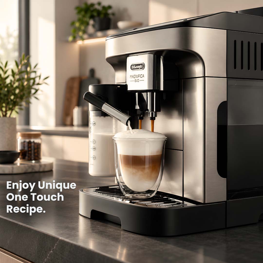 DeLonghi Magnifica Super Automatic Espresso Coffee Machine - Something's Brewing
