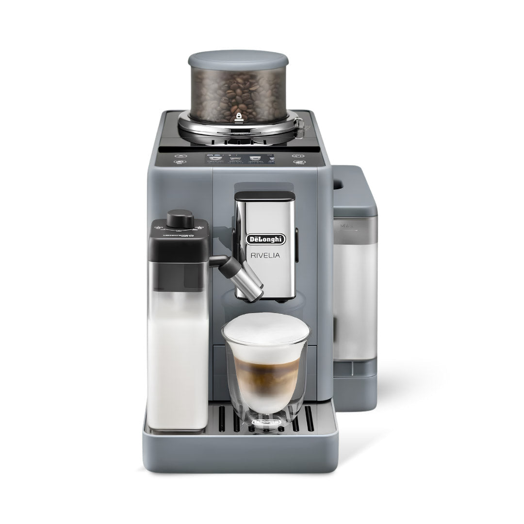 De'Longhi Rivelia EXAM440.55.W, Fully Automatic Coffee Machine - Something's Brewing