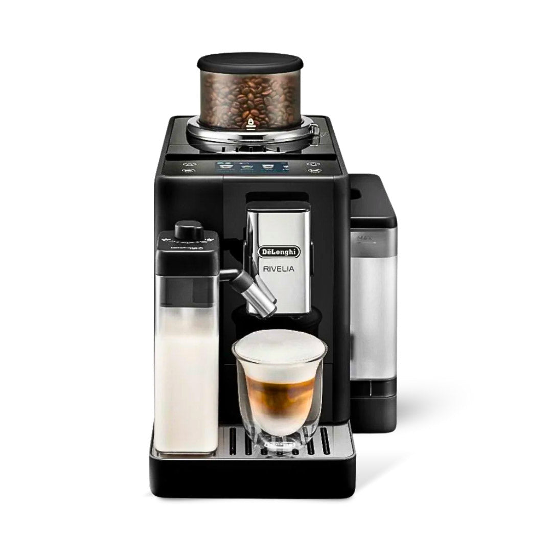 De'Longhi Rivelia EXAM440.55.W, Fully Automatic Coffee Machine - Something's Brewing