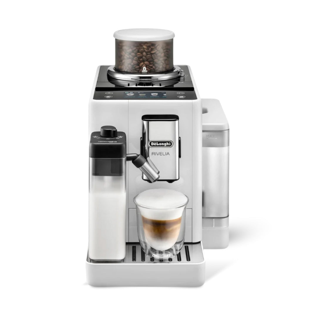 De'Longhi Rivelia EXAM440.55.W, Fully Automatic Coffee Machine - Something's Brewing