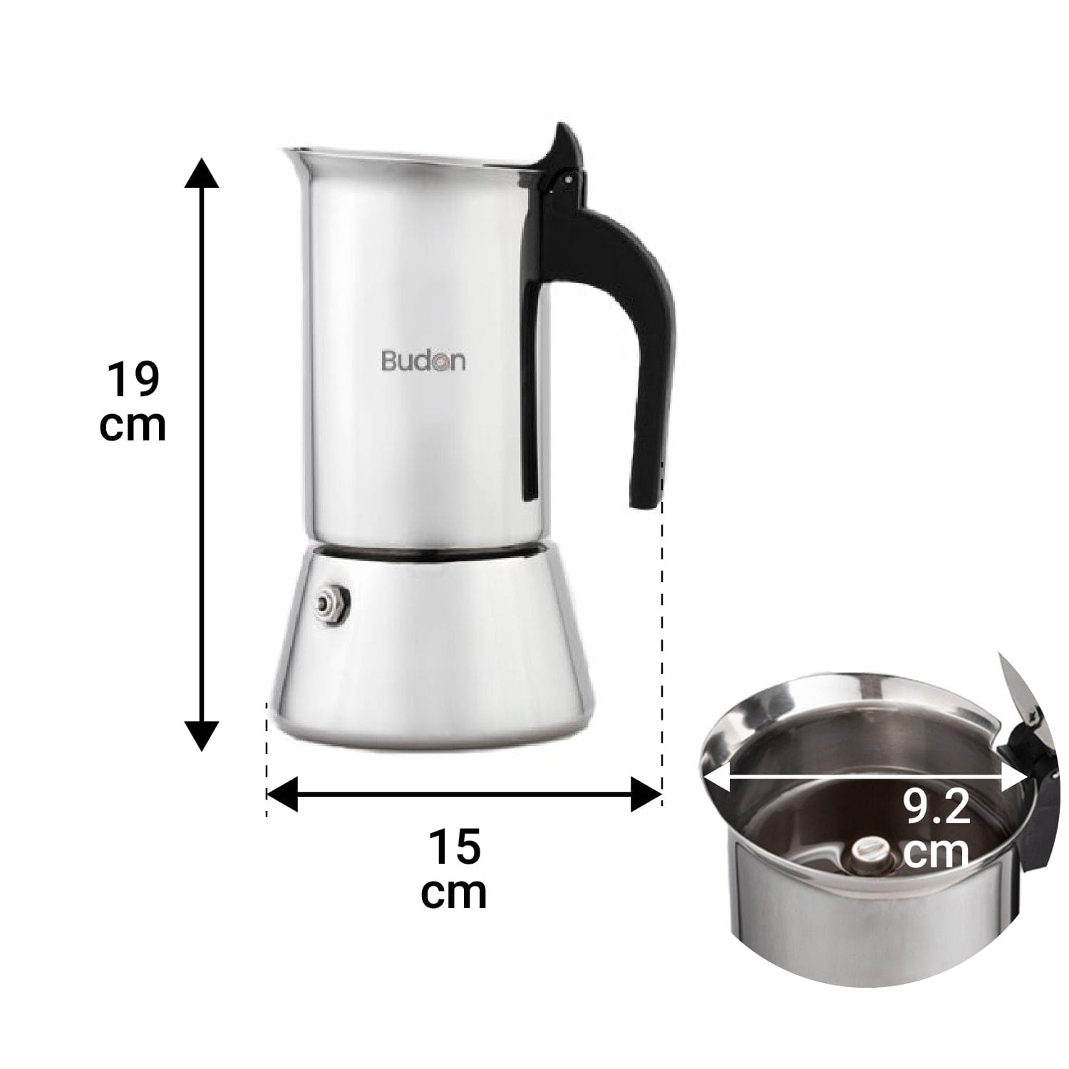 Moka pot 6 discount cups