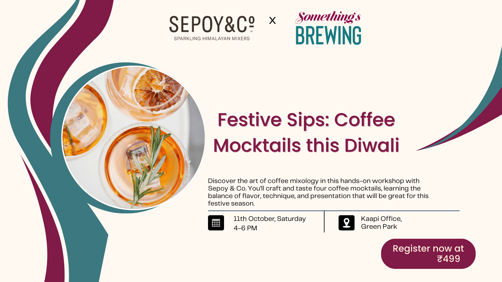 Festive Sips: Coffee Mocktails this Diwali | Surat - Something's Brewing