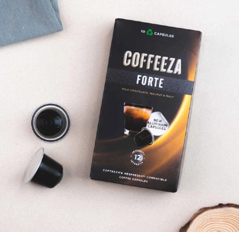 Forte Coffee Capsules, Nespresso Compatible | Coffeeza - Something's Brewing