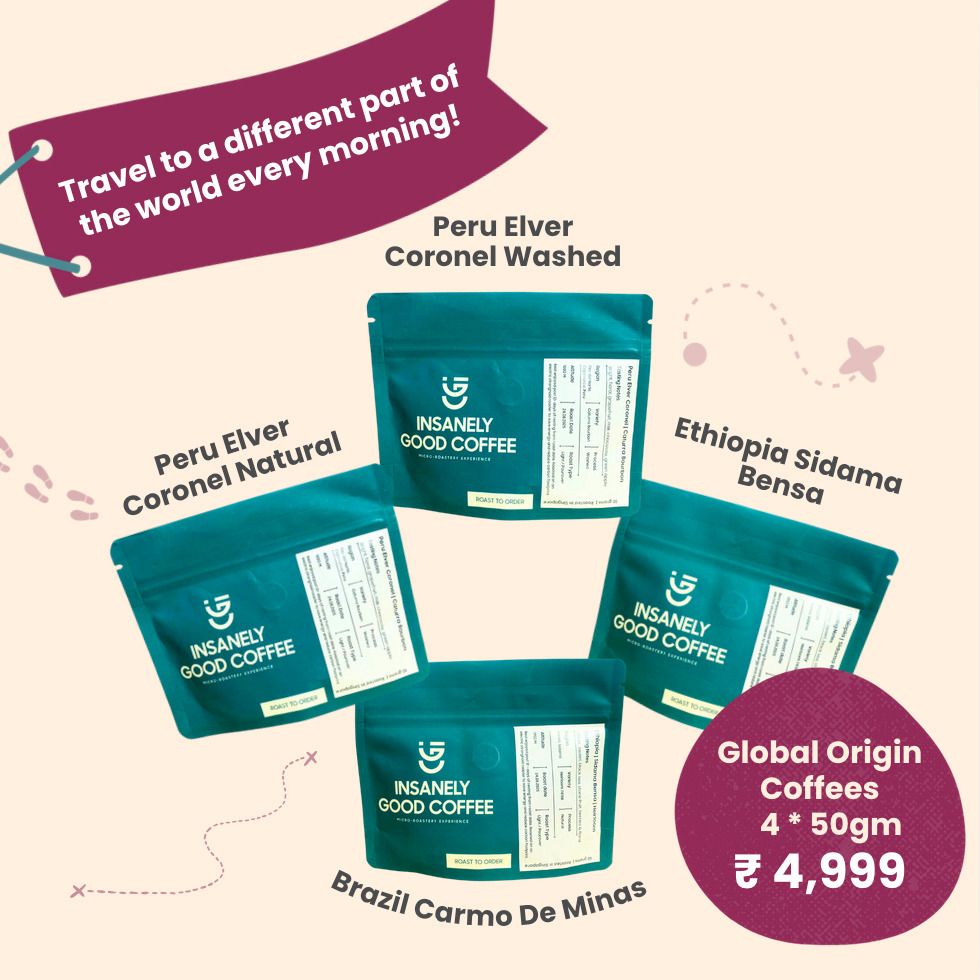 Global Coffee Flight | Pack of 4 - Something's Brewing