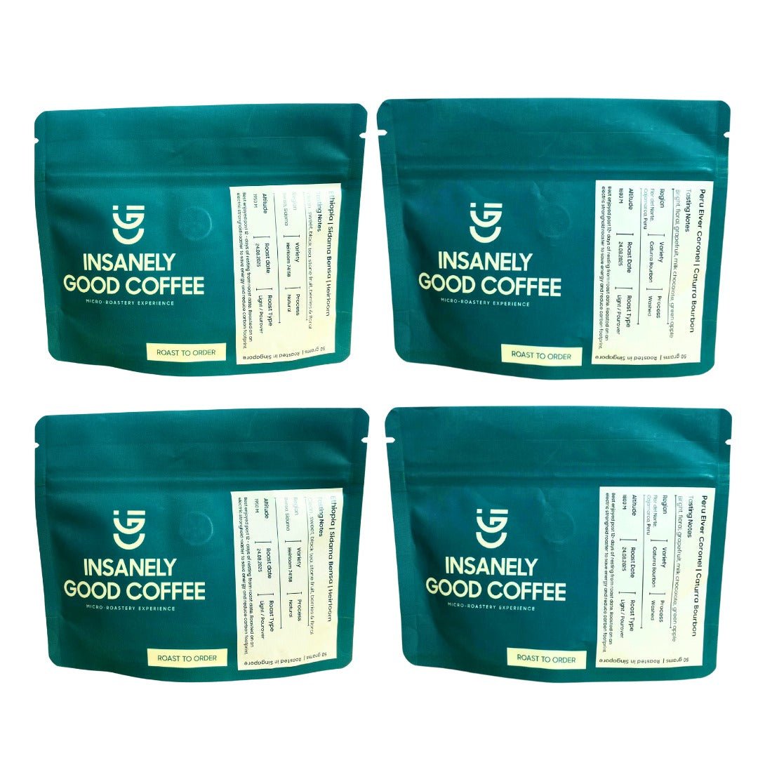 Global Coffee Flight | Pack of 4 - Something's Brewing