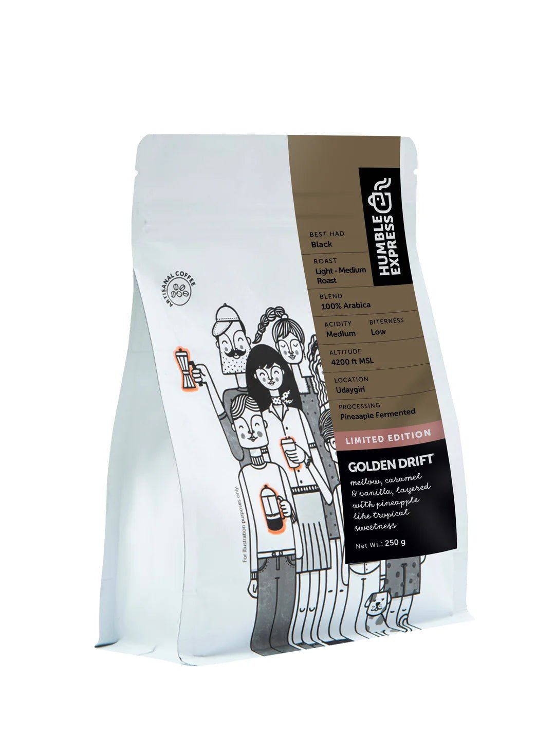 Golden Drift Coffee | Humble Express - Something's Brewing