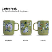 Green Coffee Paglu Mug | 400 ml - Something's Brewing