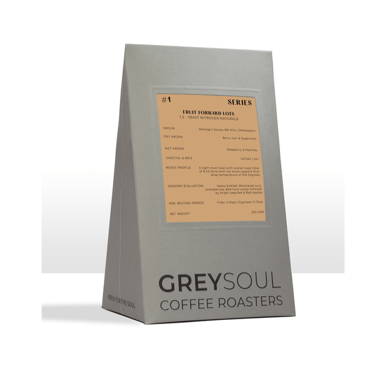 Greysoul Coffee Ground And Whole Beans Yeast Nitrogen Naturals (Light-Med Roast)