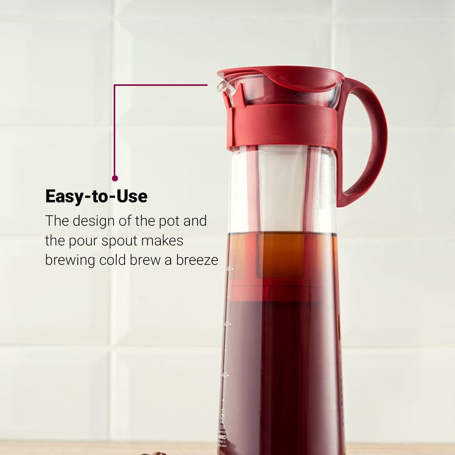 Hario Mizudashi Cold Brew Glass Coffee Pot - Something's Brewing
