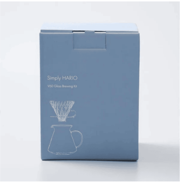 Hario V60 Glass Brewing Kit Transparent - Something's Brewing