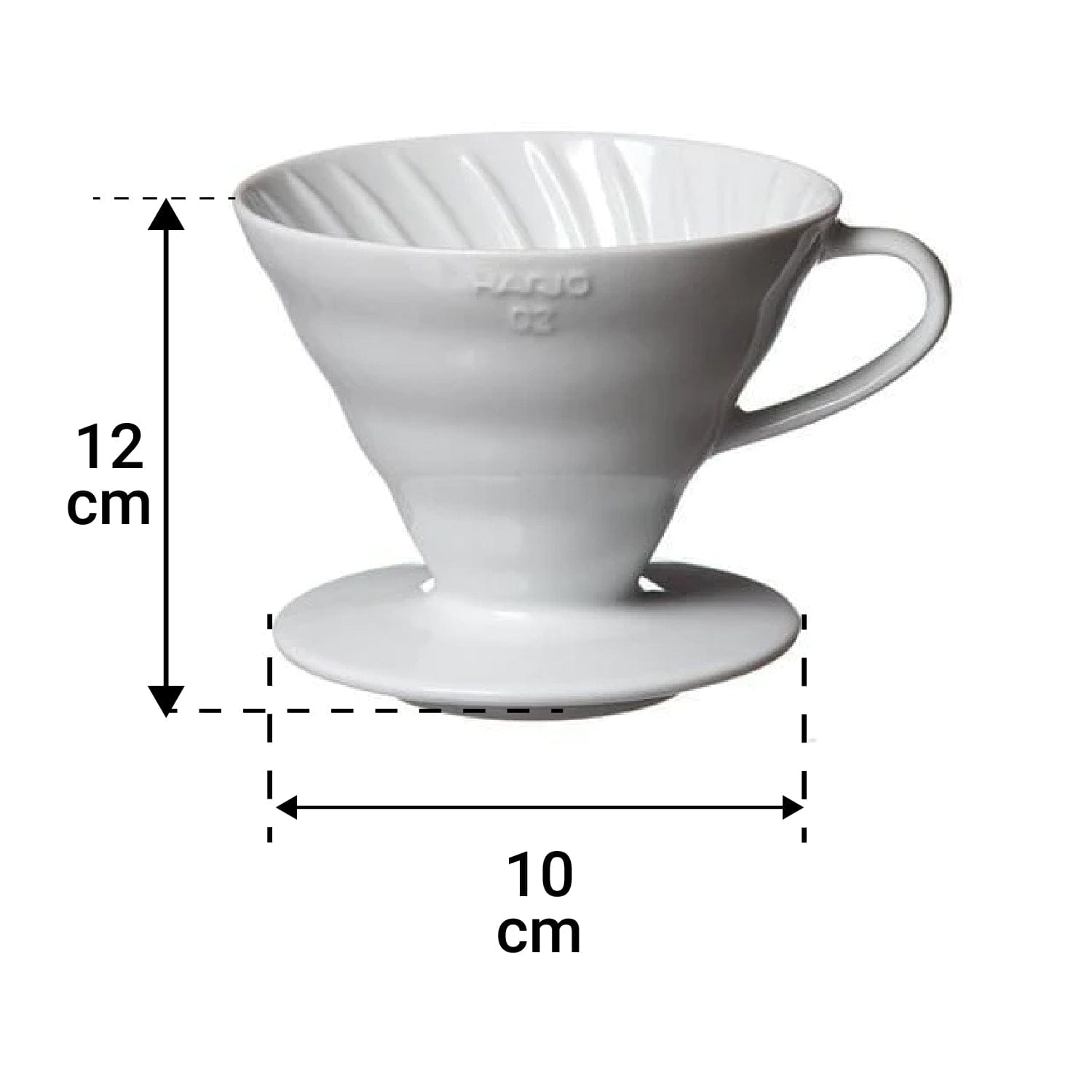 Hario V60 Plastic Dripper - Something's Brewing