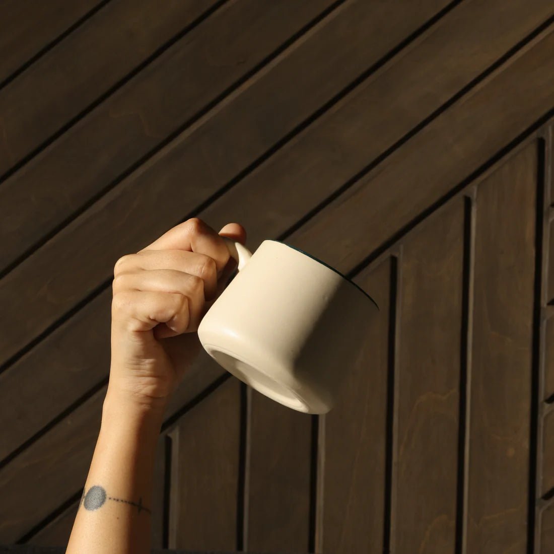 Iceberg Handcarafted Ceramic Cup | Earthly - Something's Brewing