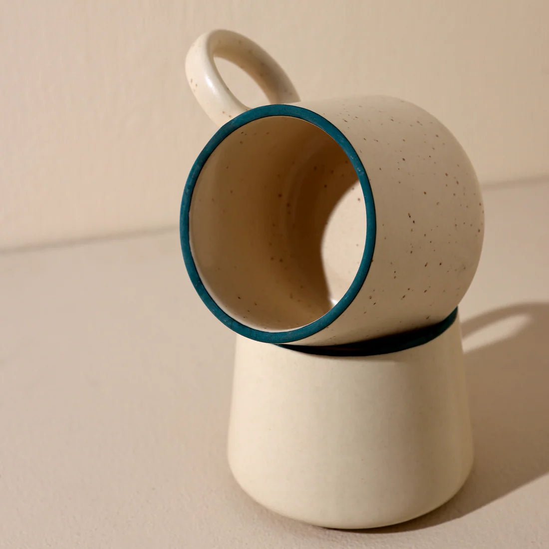 Iceberg Handcarafted Ceramic Cup | Earthly - Something's Brewing