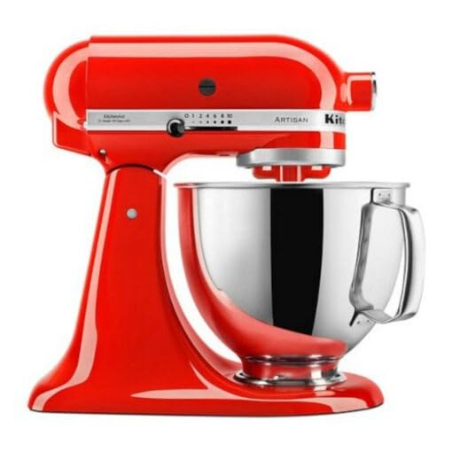 Kitchen Aid 4.8L Artisan Tilt Head Stand Mixer - Hot Sauce - Something's Brewing