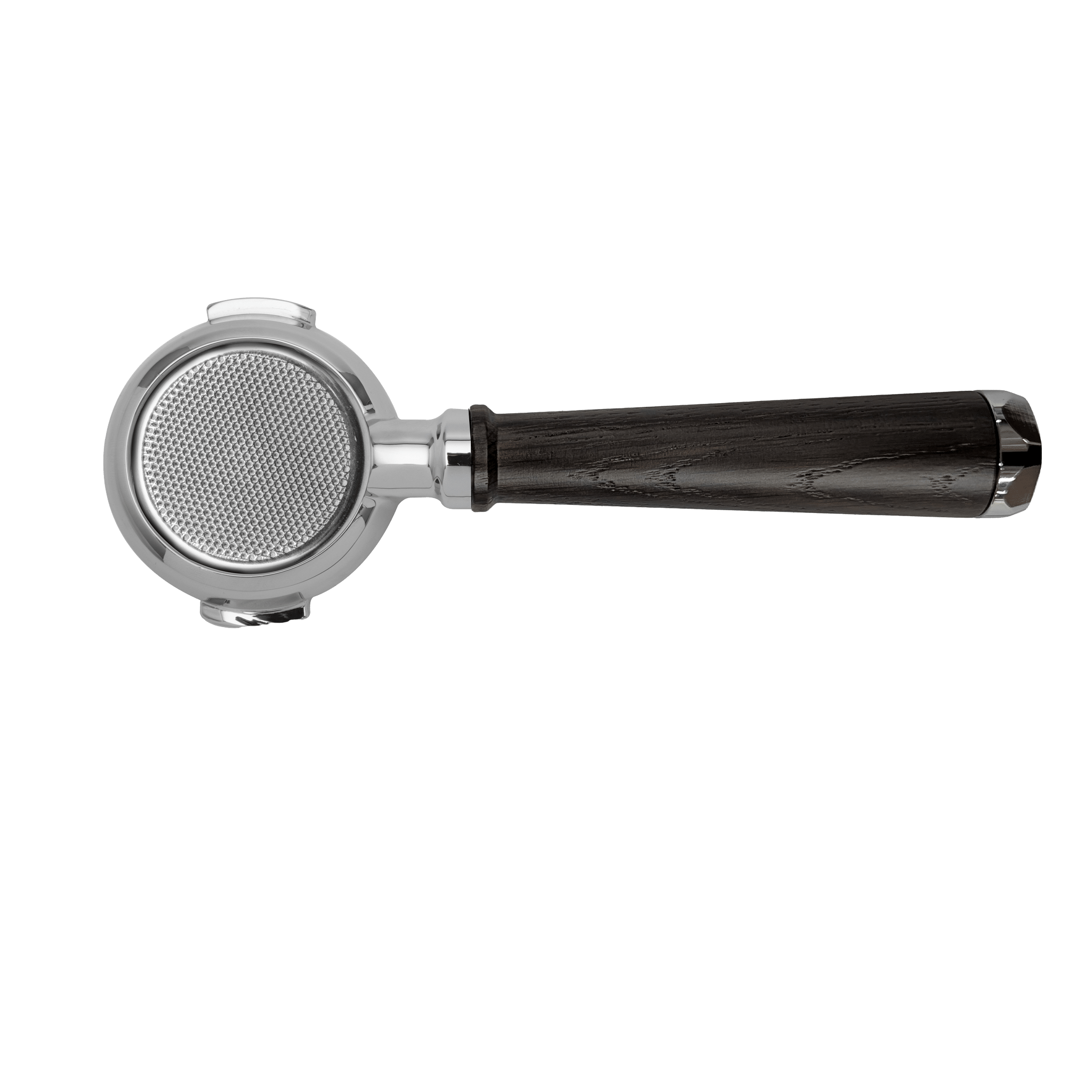 LELIT58 Bottom Potafilter Gem Design Smoked Oak - Something's Brewing