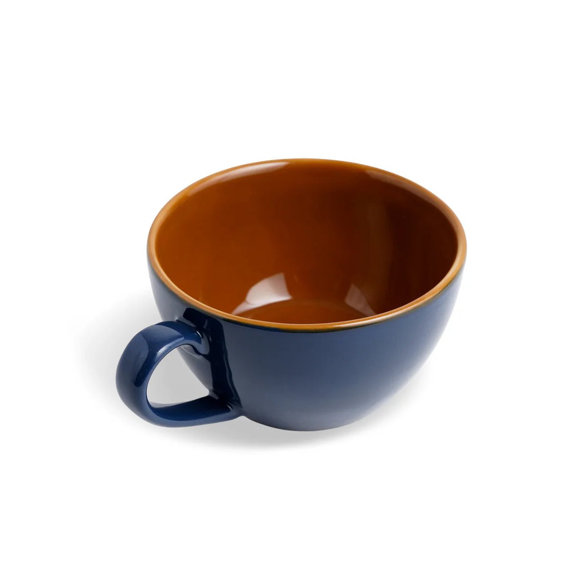 Midnight Blue Cappuccino Mug MB | 300ml Barista Cup - Something's Brewing