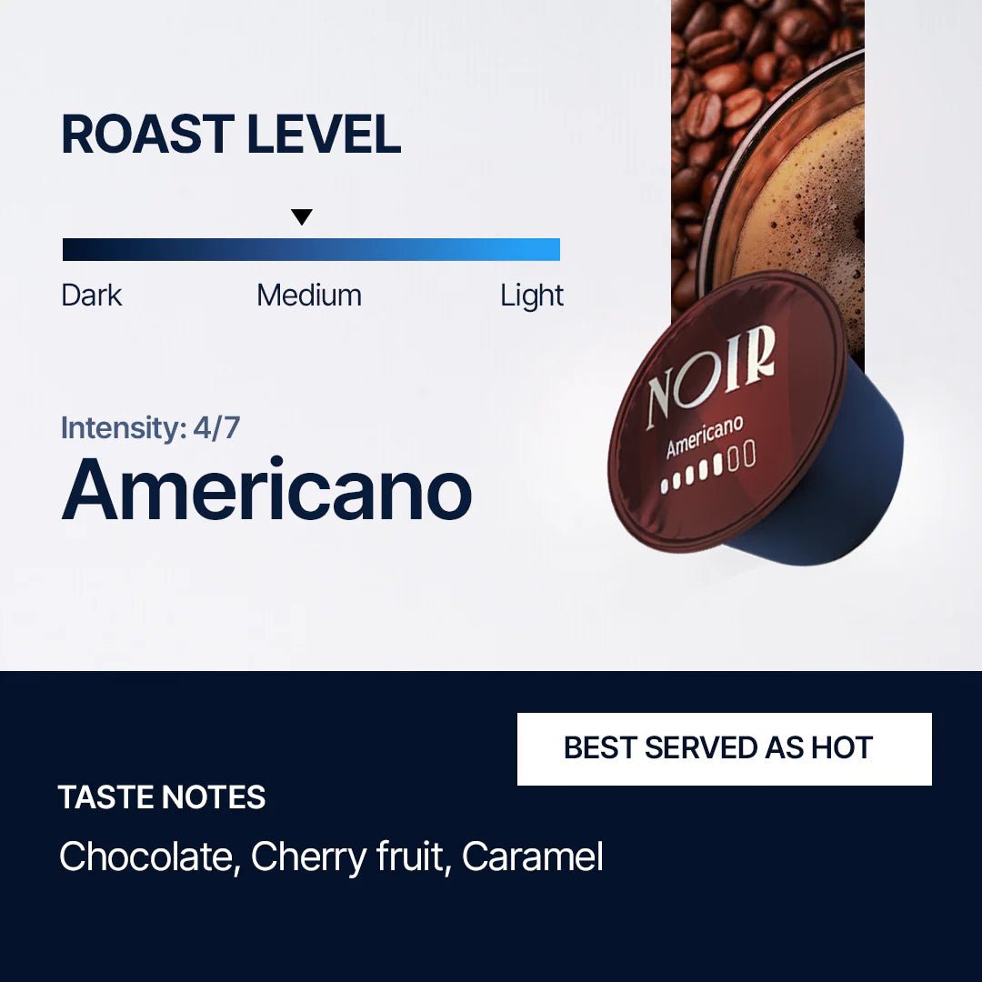 Noir Americano Pods - Something's Brewing