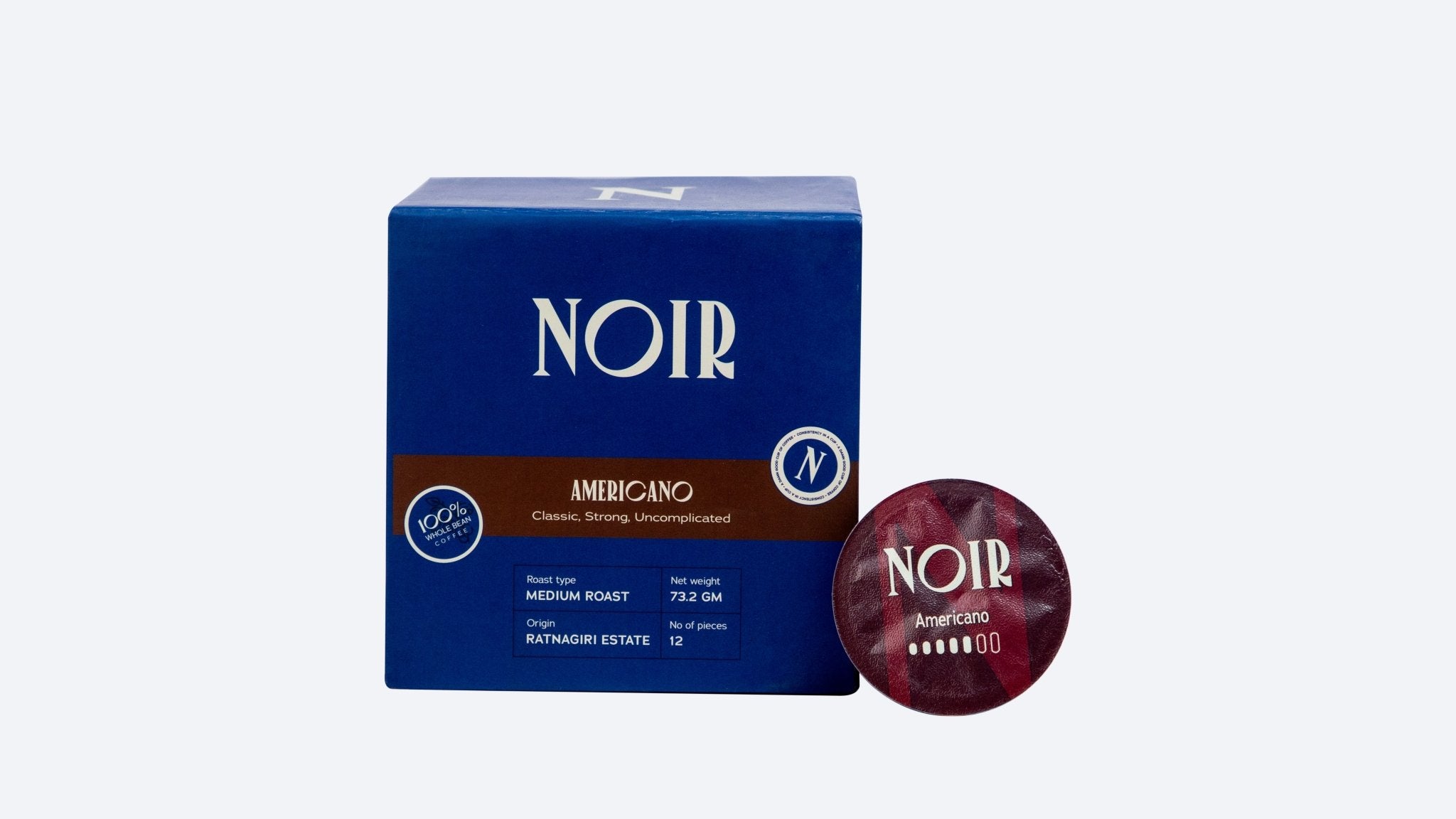 Noir Americano Pods - Something's Brewing