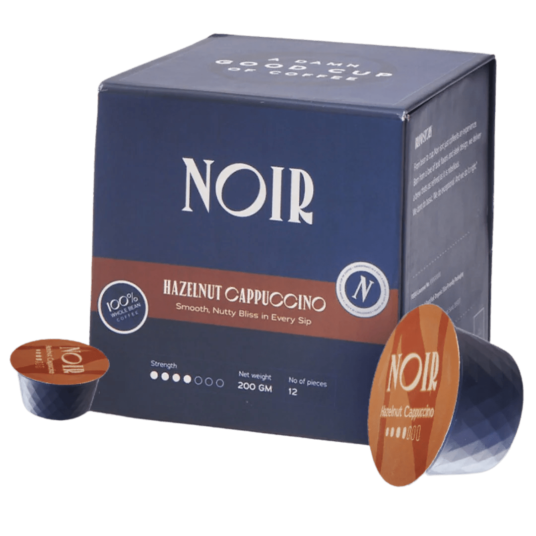Noir Hazelnut Cappuccino Pods - Something's Brewing