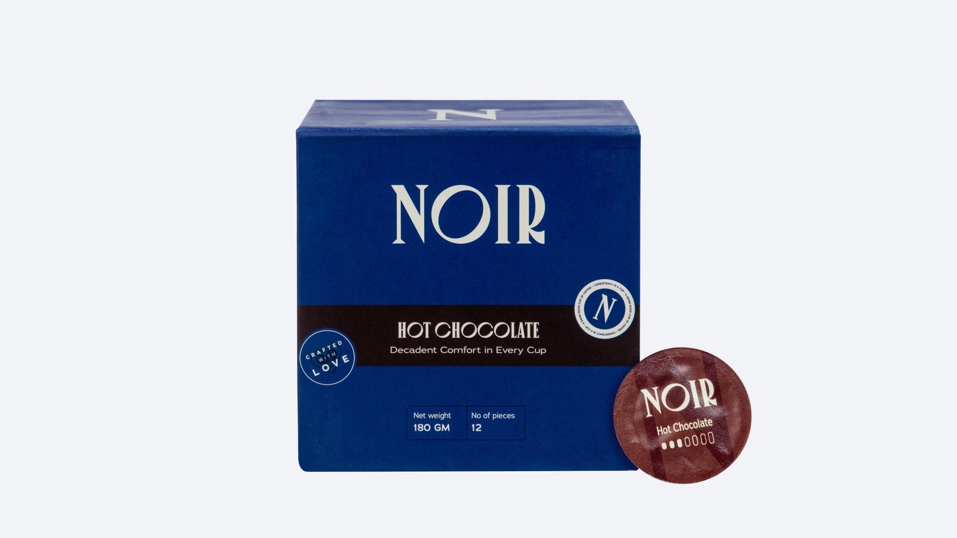 Noir Hot Chocolate Pods - Something's Brewing