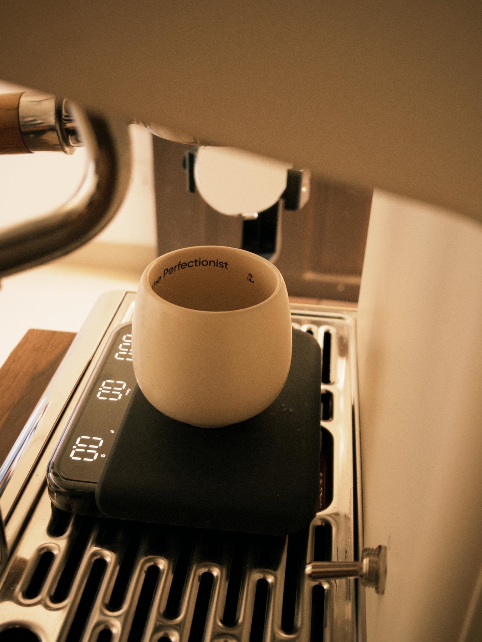 Pebble Handcarafted Ceramic Cup White | Budan - Something's Brewing