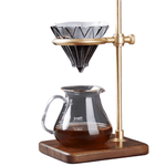 ZeroHero Manual Brewing Walnut-Base Dripper Stand for Pour Over Support