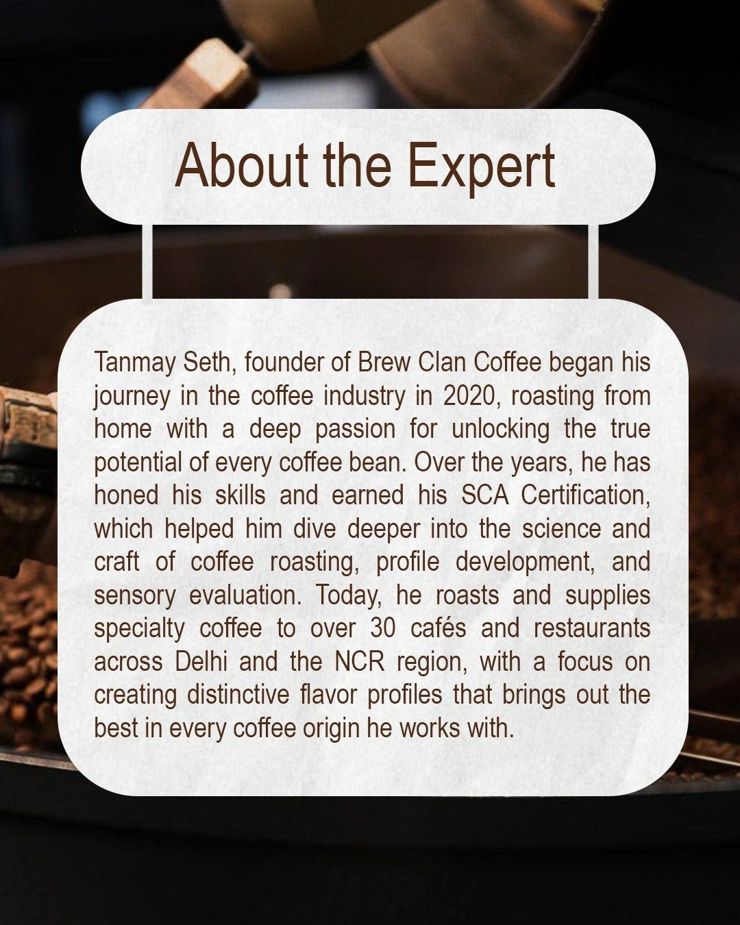 Roasting Masterclass - Something's Brewing