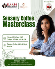 Sensory Coffee Masterclass with Sangya Yadav - Something's Brewing