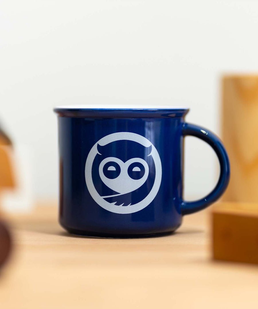 Sleepy Owl Ss - Ceramic Mug 350ml - Something's Brewing