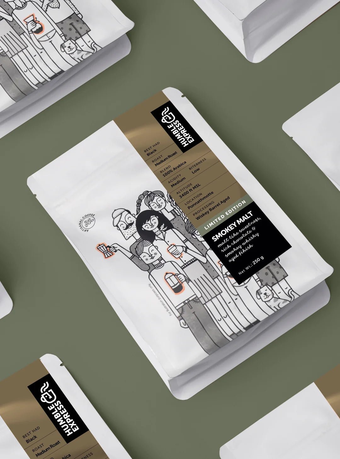 Smokey Malt Coffee | Humble Express - Something's Brewing