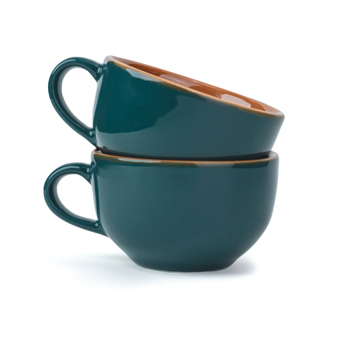 Teal Cappuccino Mug, 320ml | XL Cuppa - Something's Brewing