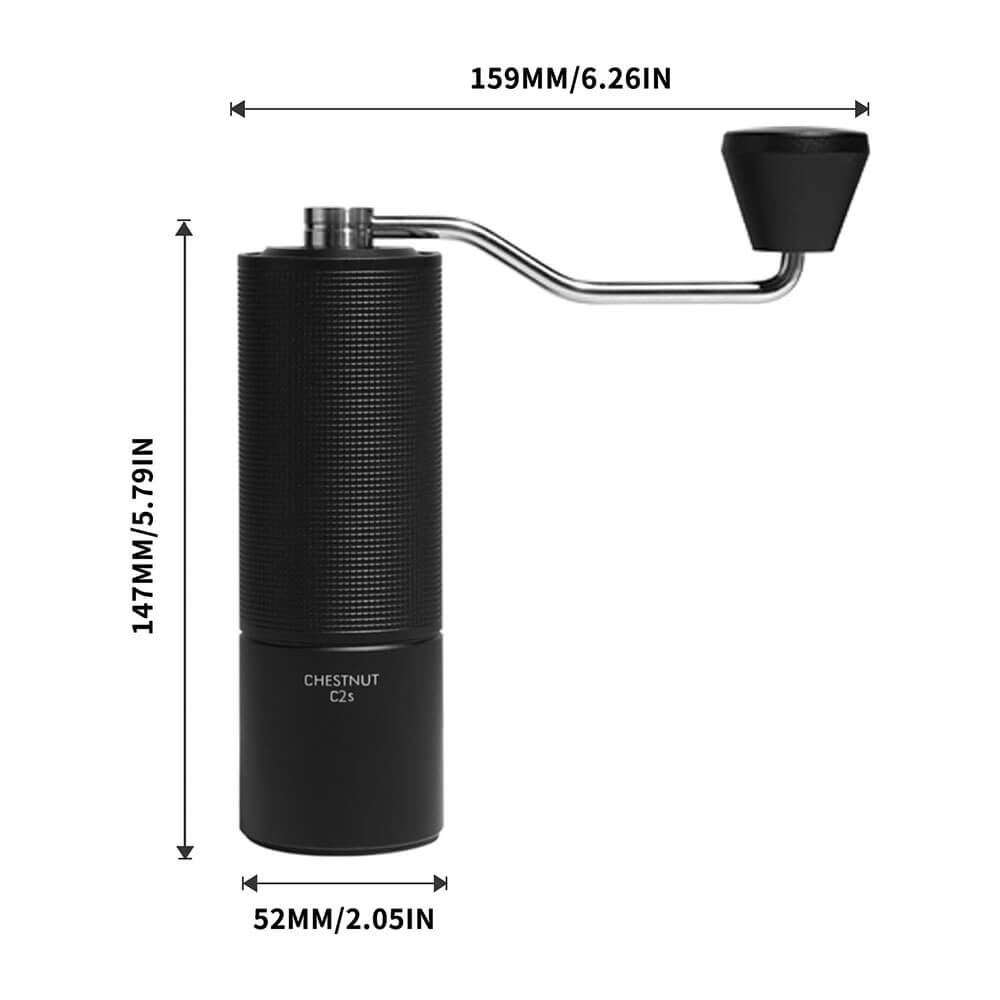 Timemore Chestnut C2S Manual Coffee Grinder - Something's Brewing