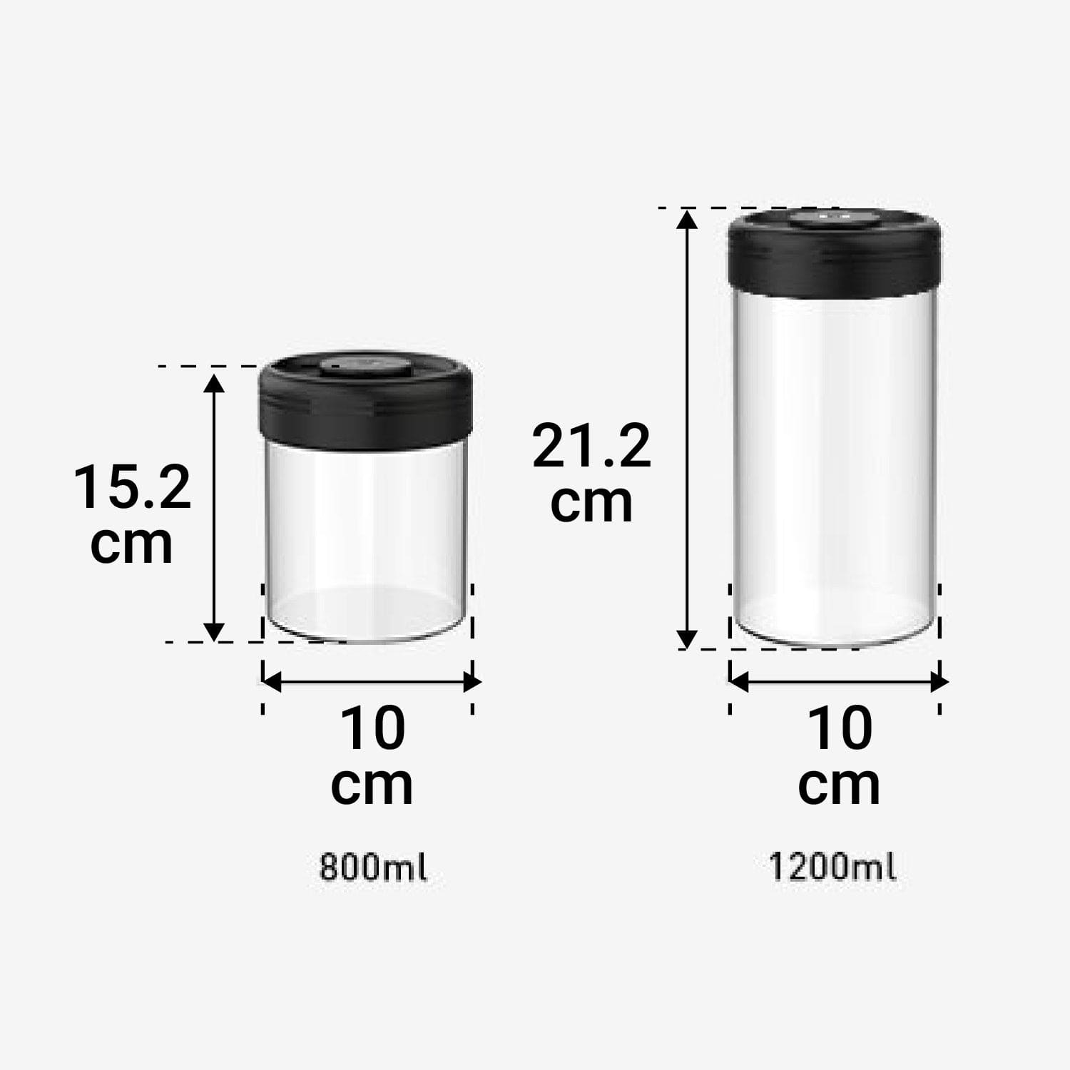 Timemore Glass Canister - Something's Brewing