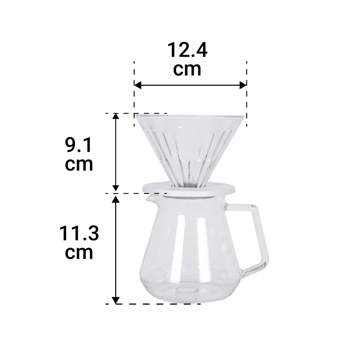Timemore Pour Over Glass Set - Something's Brewing