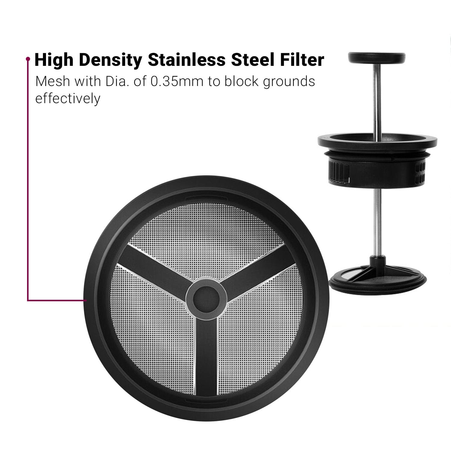 Timemore U French Press - Something's Brewing