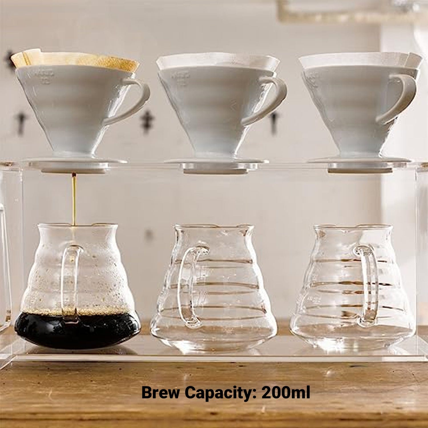 V60 Dripper | Ceramic, Size 02 | Hario - Something's Brewing
