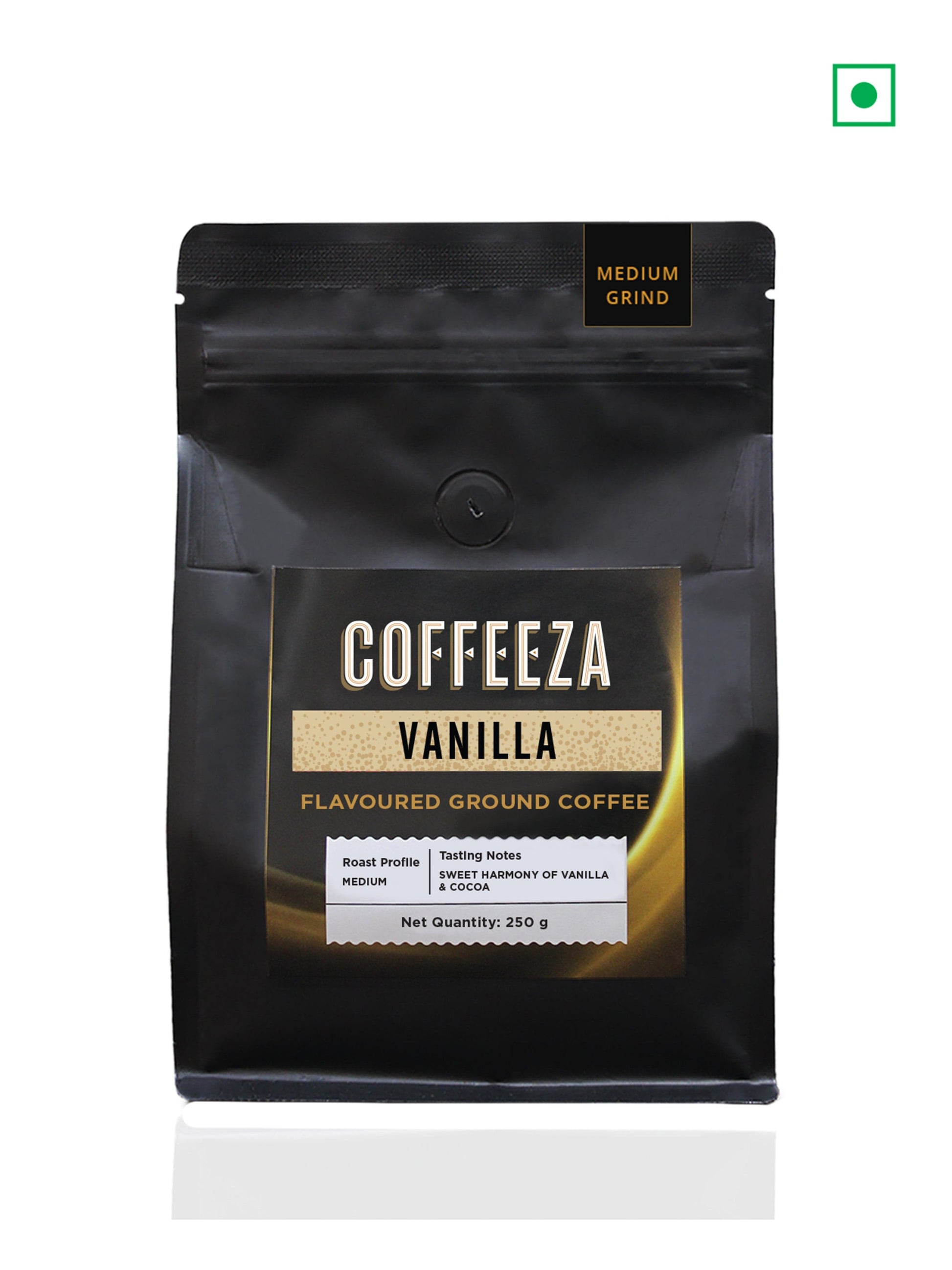 Coffeeza Ground coffee Coffeeza Vanilla Flavoured Ground Coffee (Medium Grind)
