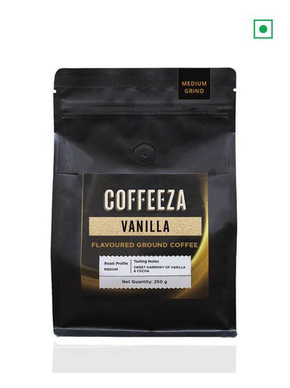 Coffeeza Ground coffee Coffeeza Vanilla Flavoured Ground Coffee (Coarse Grind)