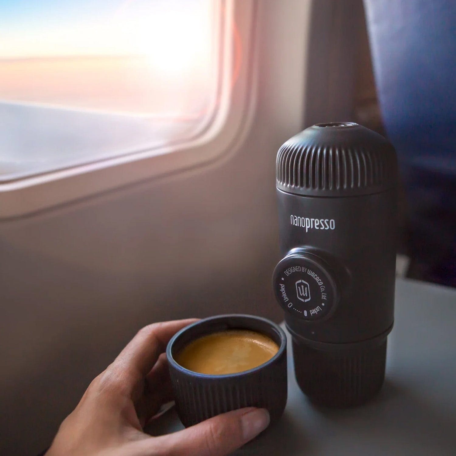 Wacaco Nanopresso Black | Best Coffee Brewer | Perfect Espresso