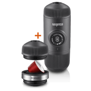 Wacaco Nanopresso Grey with NS Adapter - Something's Brewing