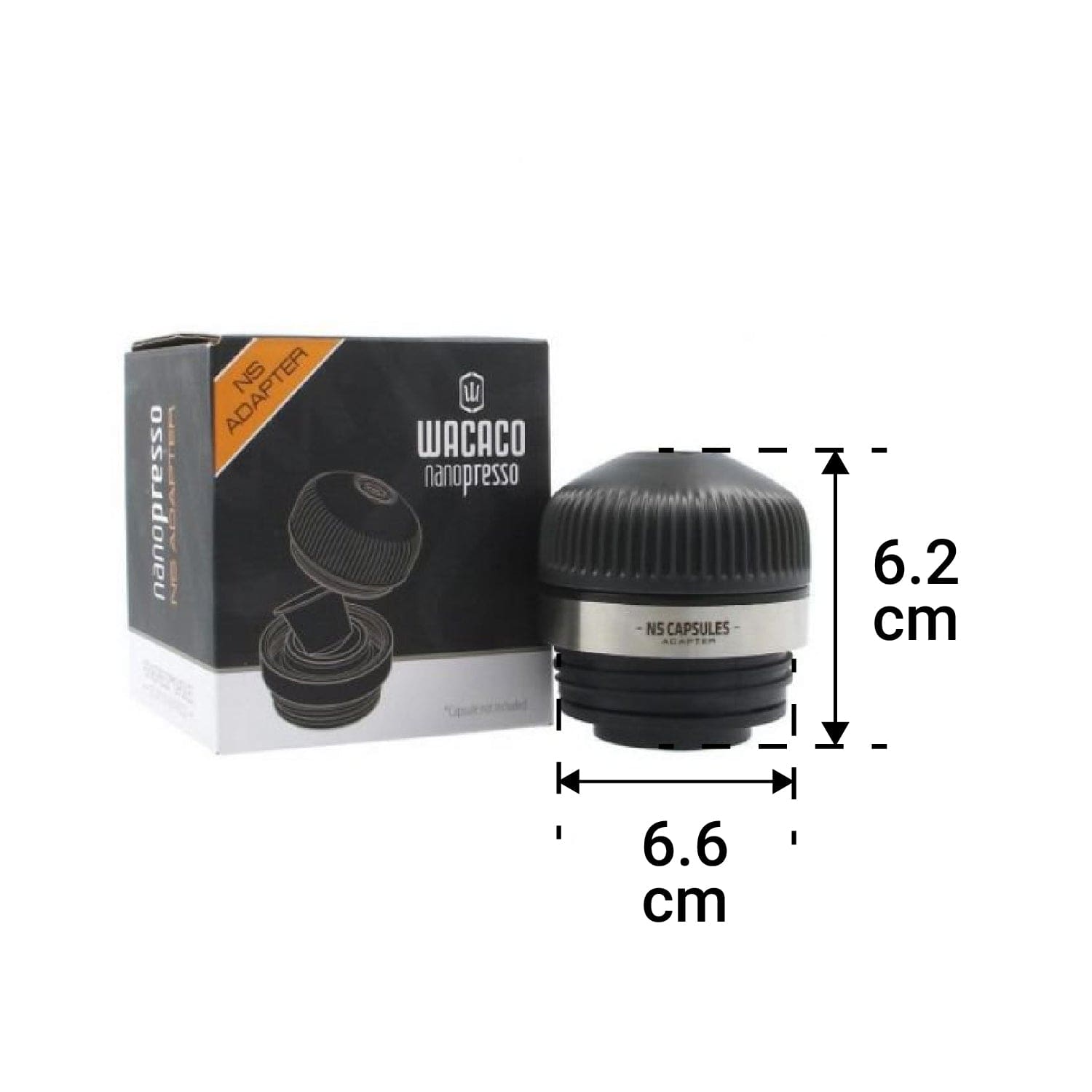 Wacaco Nanopresso Grey with NS Adapter - Something's Brewing
