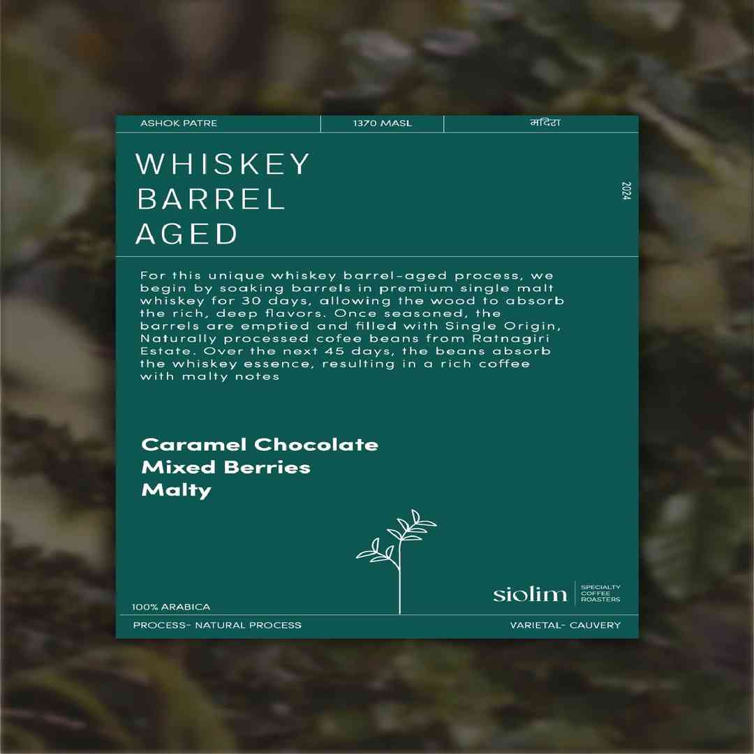 Whiskey Barrel Aged - Something's Brewing