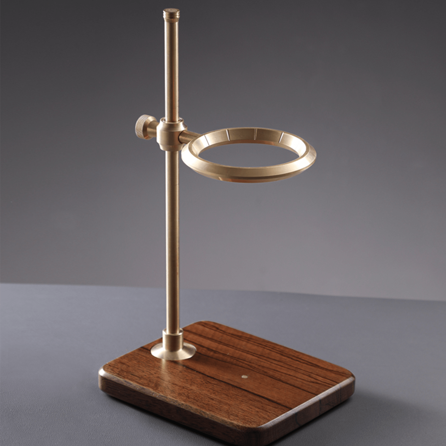 Zero Hero Walnut Base Dripper Stand - Something's Brewing