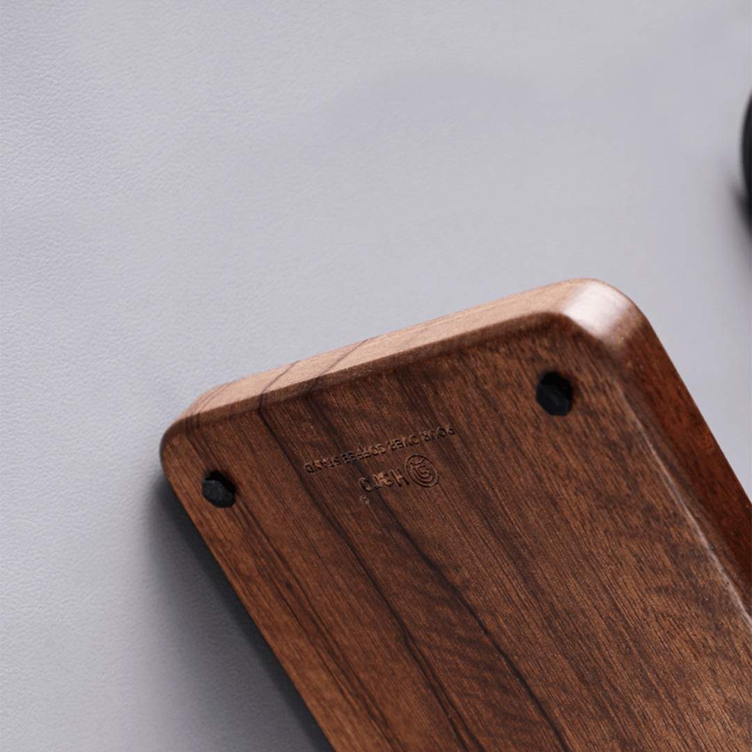 Zero Hero Walnut Base Dripper Stand - Something's Brewing