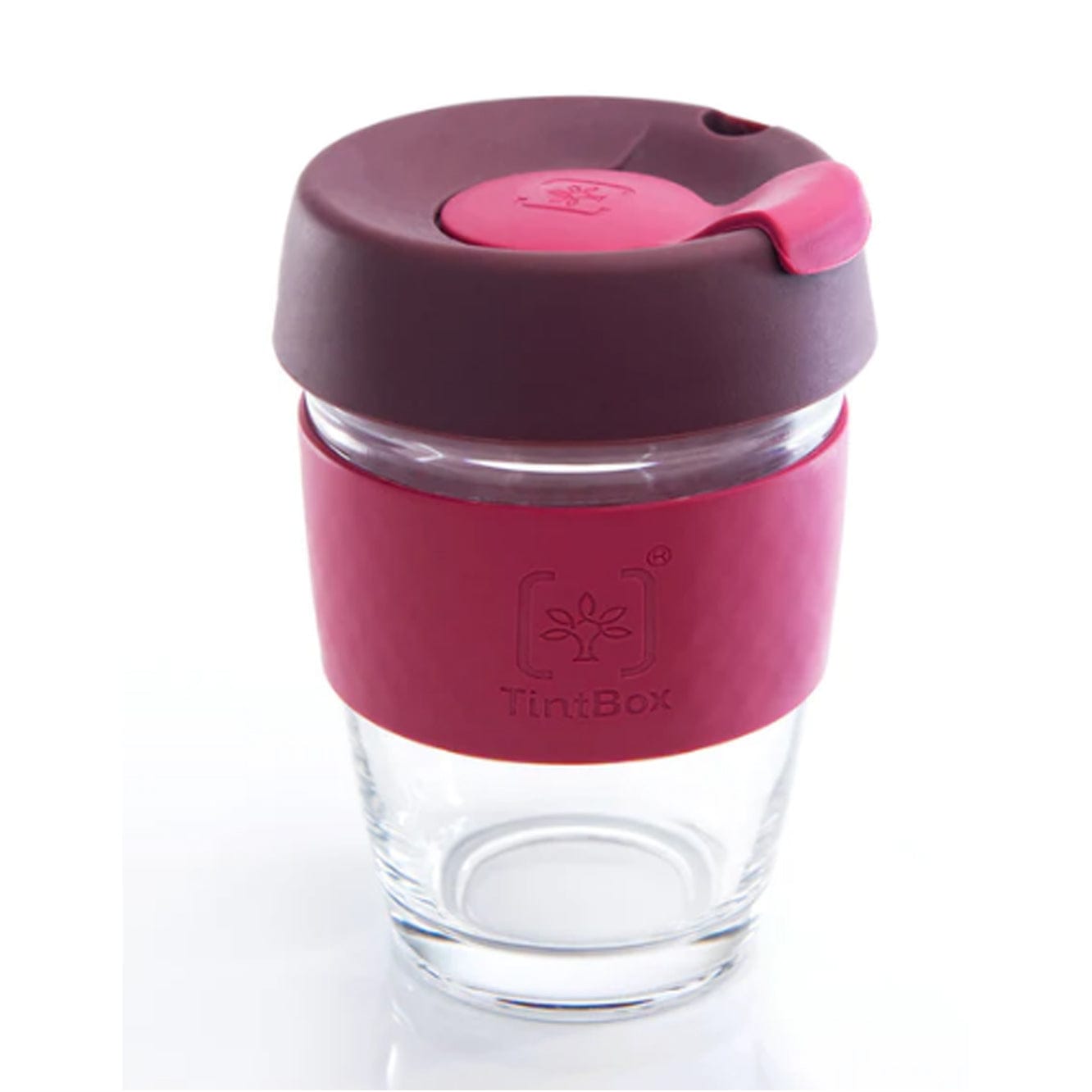 TintBox Accessories Pink TintCup - Borosilicate Glass Travel Mug