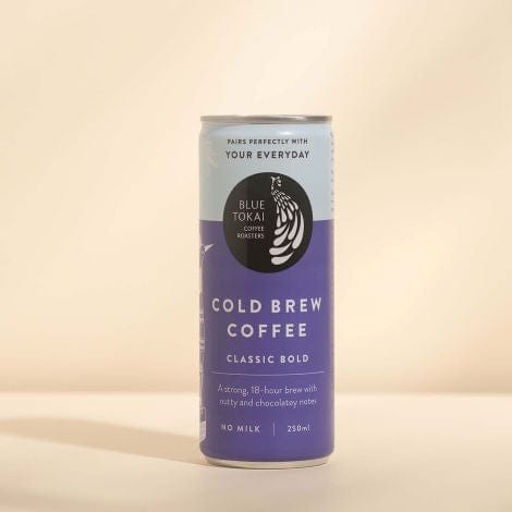 Blue Tokai Coffee Roasters Cold brew cans Blue Tokai Classic Bold Cold Brew Cans (pack of 2 and 6)